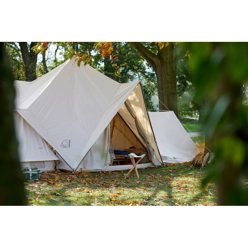 Tienda de campaña de algodón NORDISK Midgard 9.2 Technical Cotton Tent (Sandshell)
