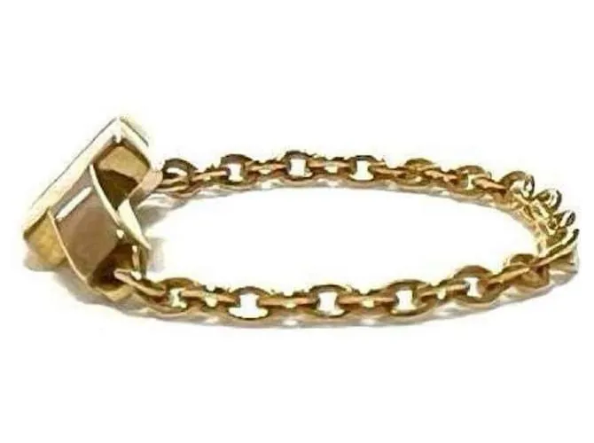 Tiffany & Co Anillo Tiffany T TWO Chain para mujeres Dorado 
