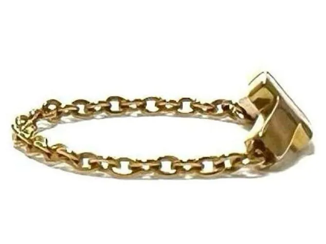 Tiffany & Co Anillo Tiffany T TWO Chain para mujeres Dorado 