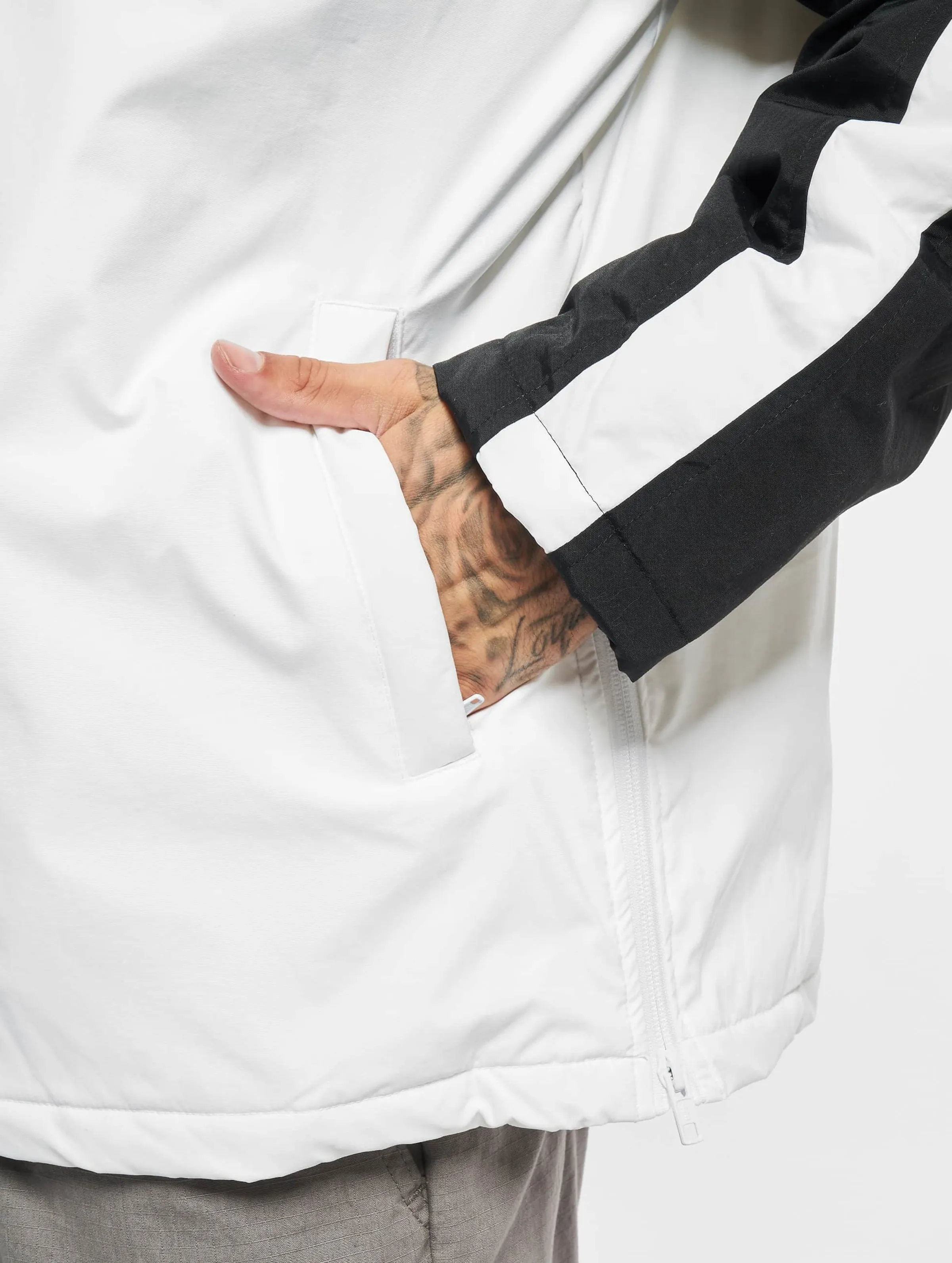 URBAN CLASSICS 3TONE PADDED PULL OVER