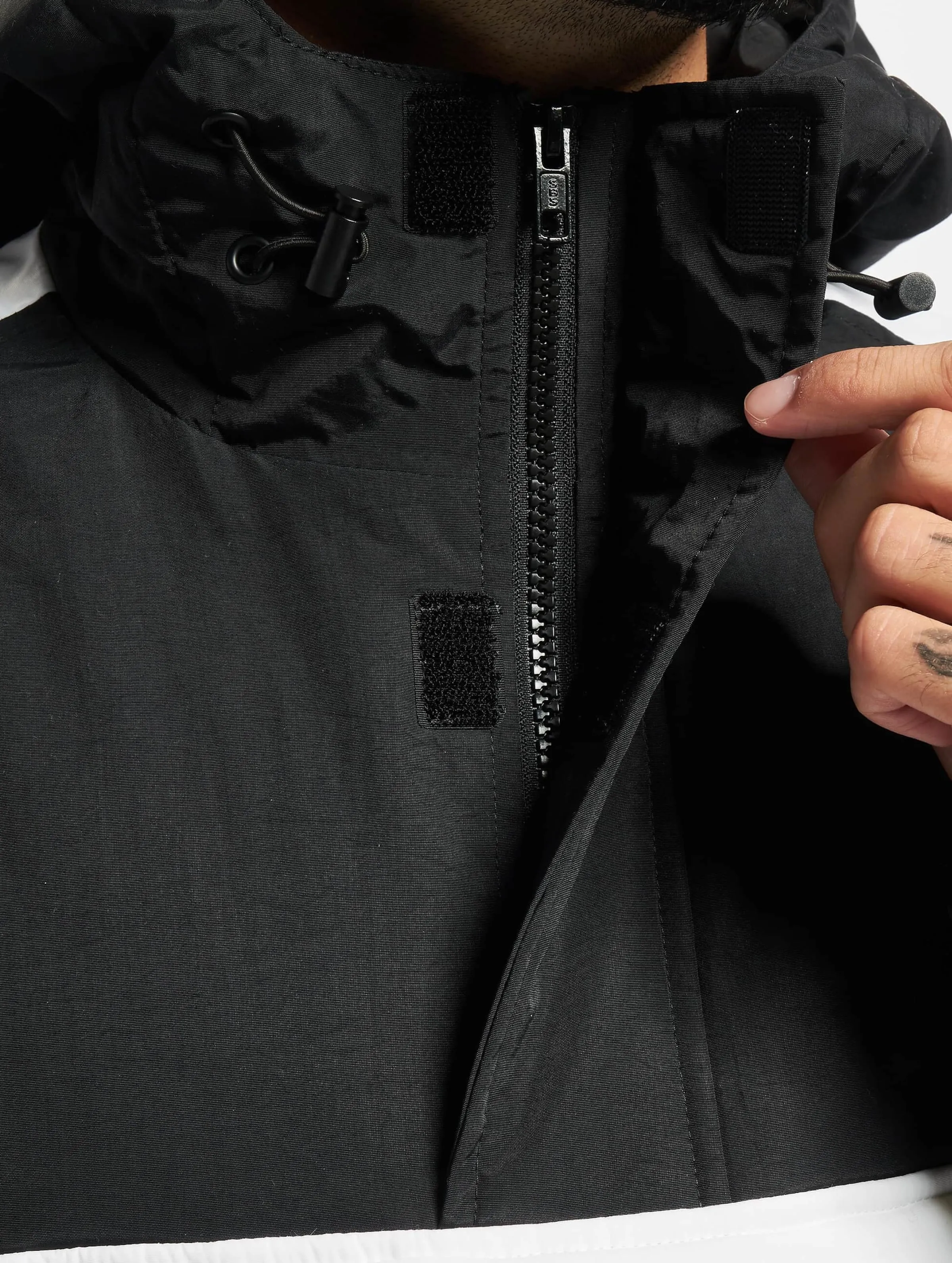 URBAN CLASSICS 3TONE PADDED PULL OVER