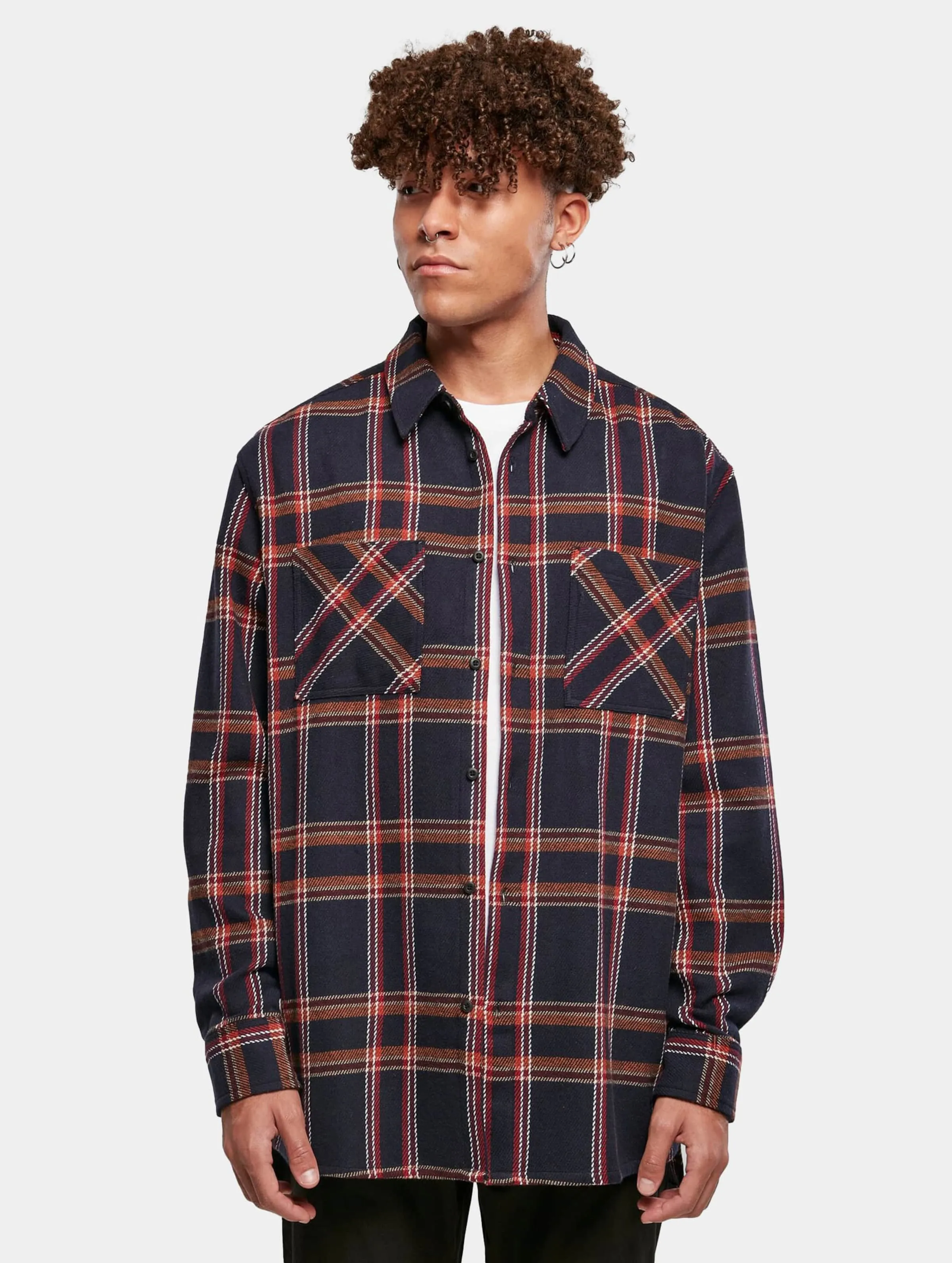 Urban Classics Heavy Long Oversized Checke