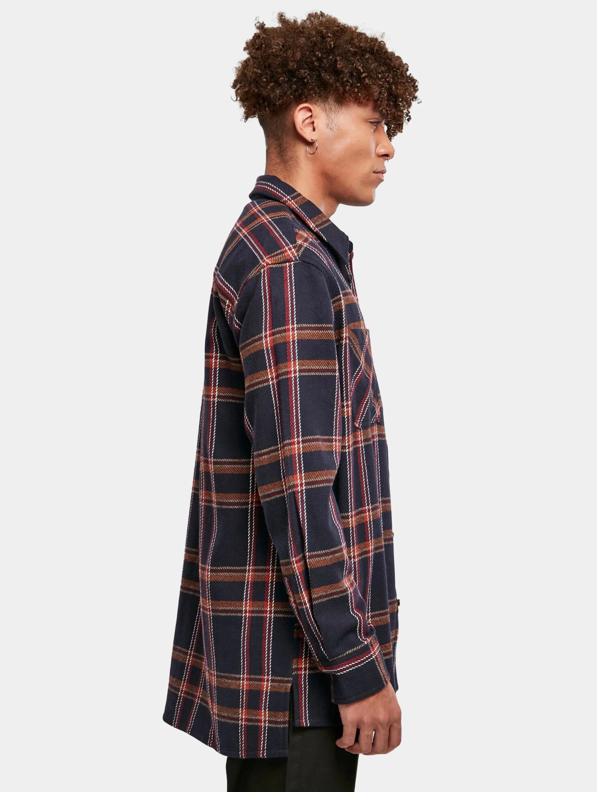 Urban Classics Heavy Long Oversized Checke
