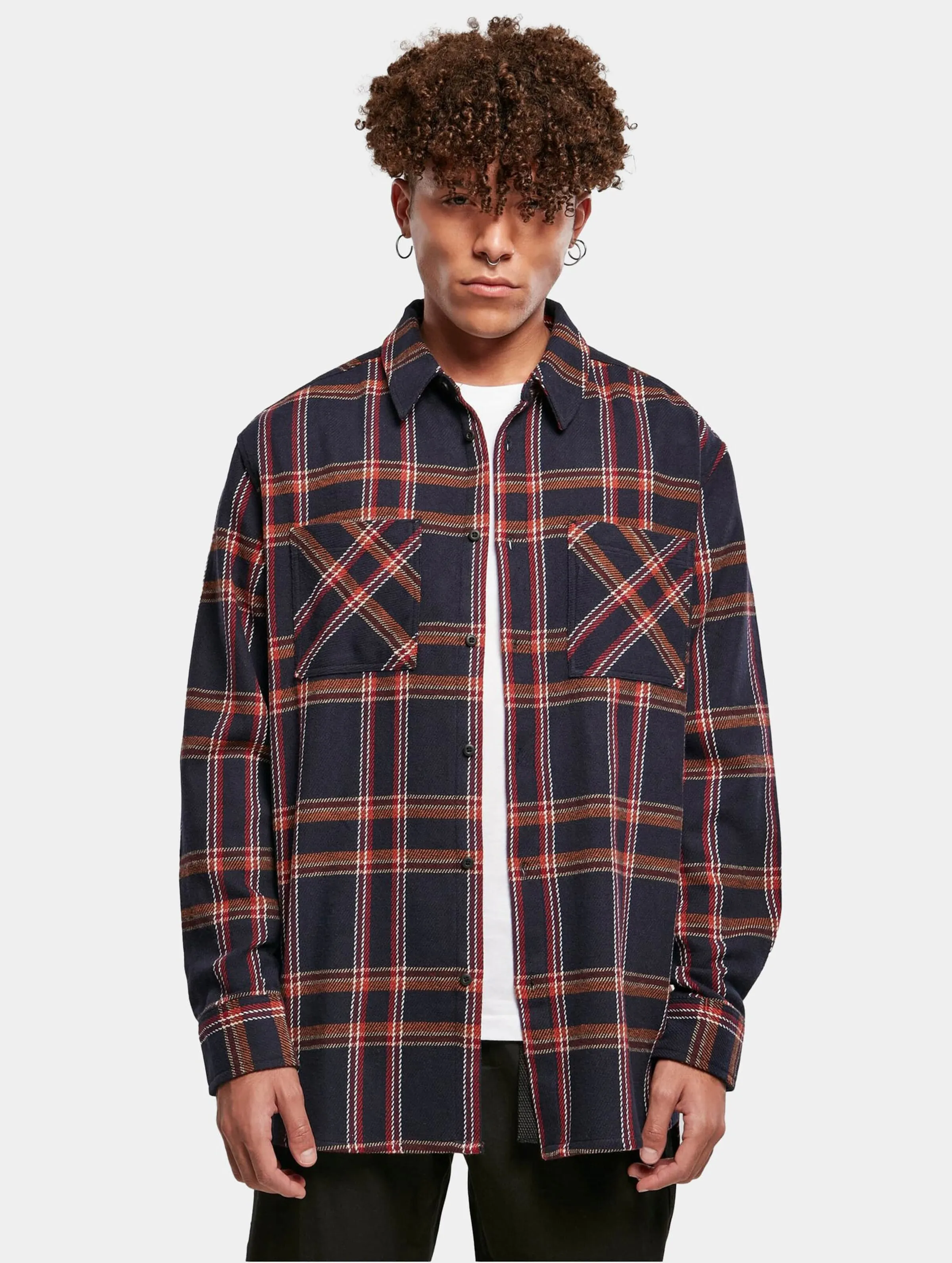 Urban Classics Heavy Long Oversized Checke