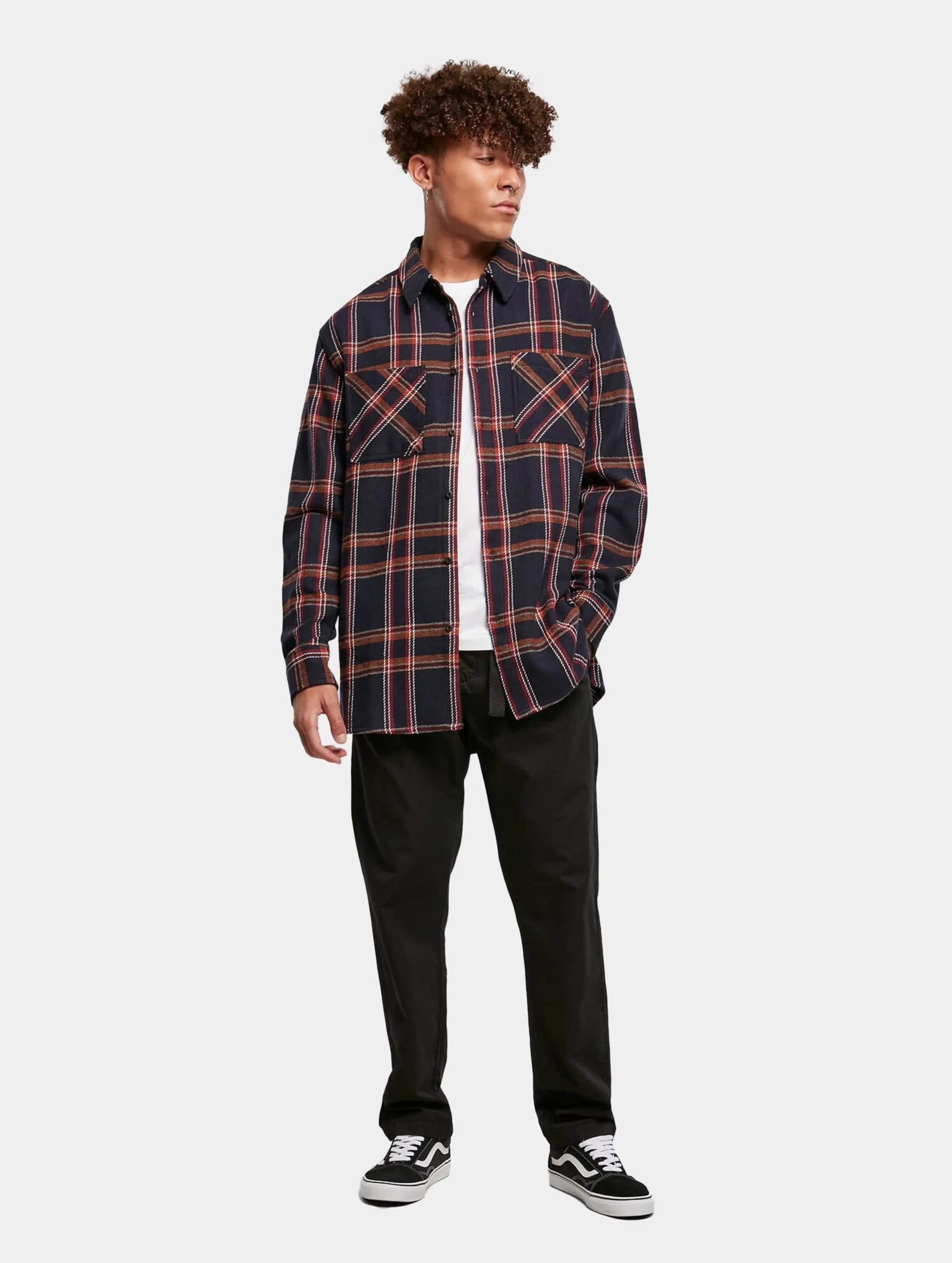 Urban Classics Heavy Long Oversized Checke