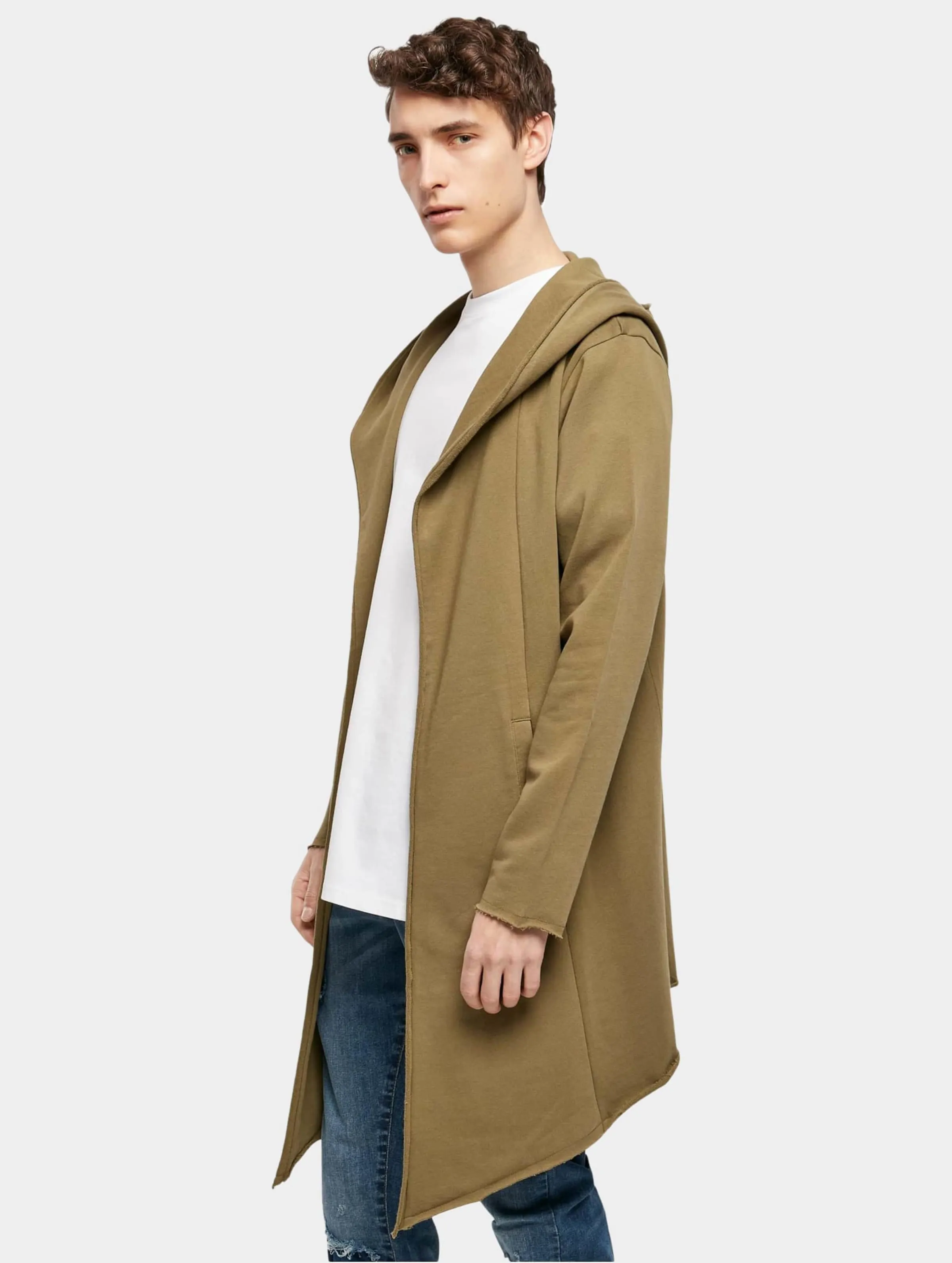 Urban Classics Long Hooded Open Edge