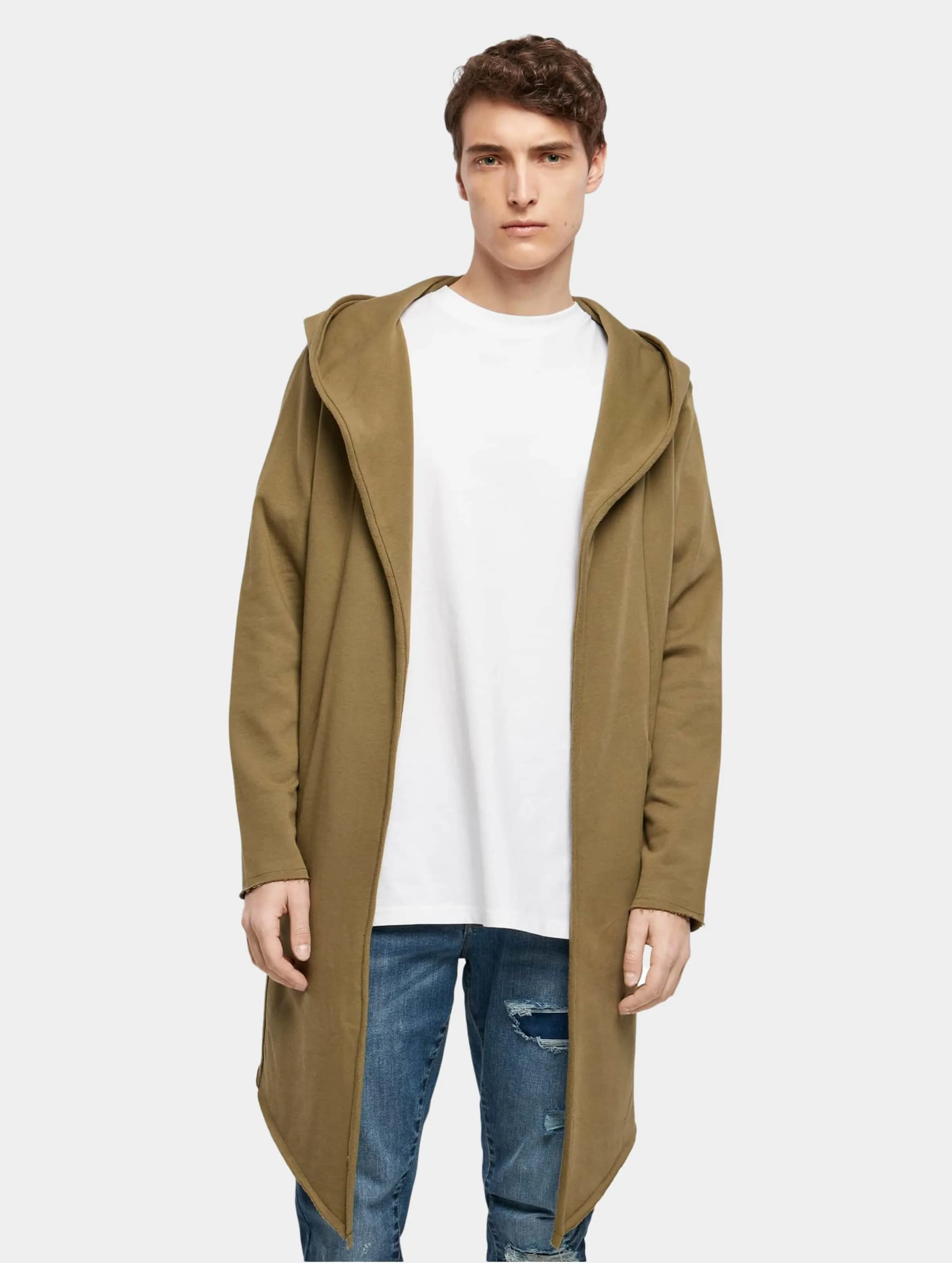 Urban Classics Long Hooded Open Edge