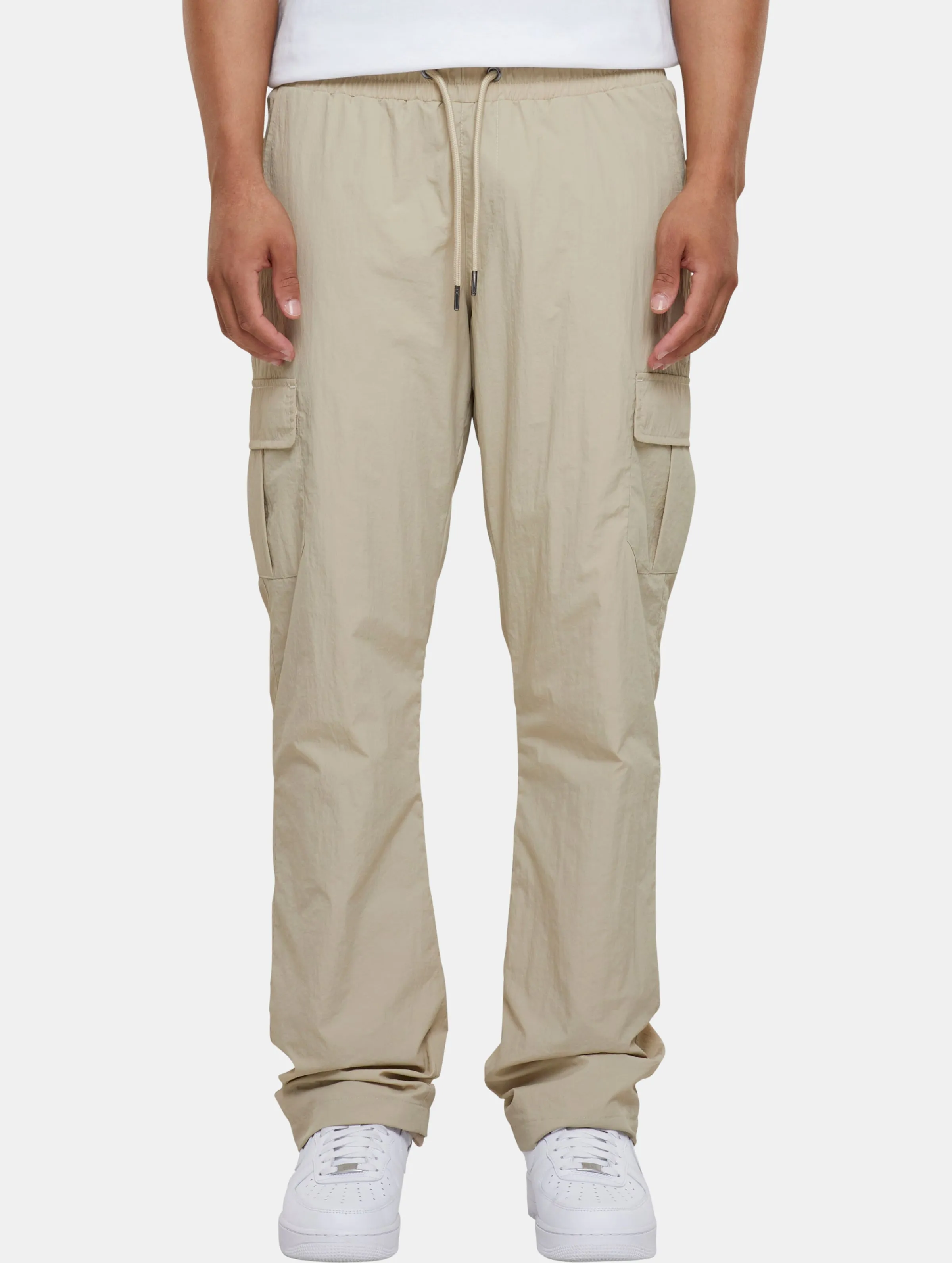 Urban Classics Straight Leg Nylon Cargohosen