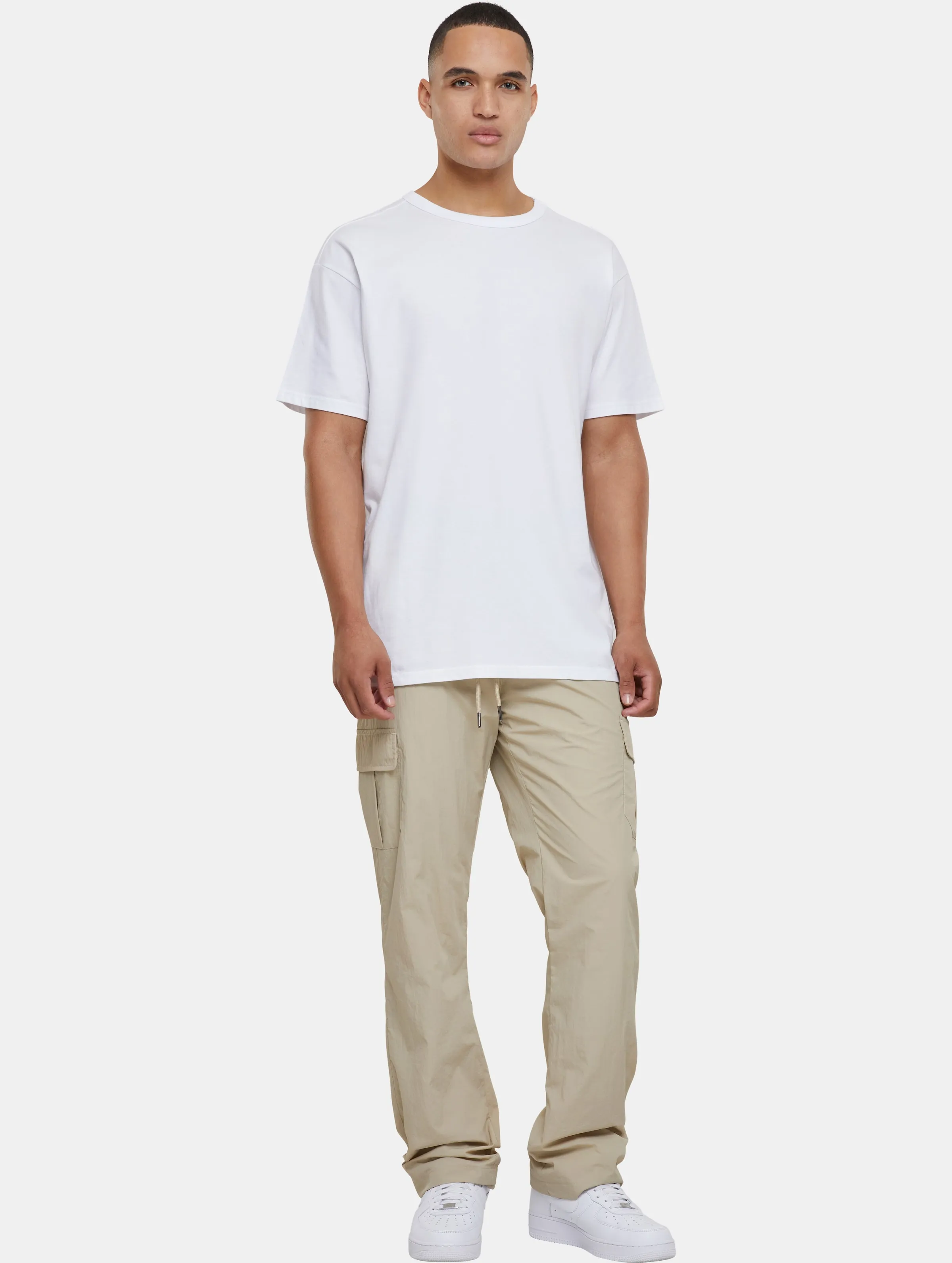Urban Classics Straight Leg Nylon Cargohosen