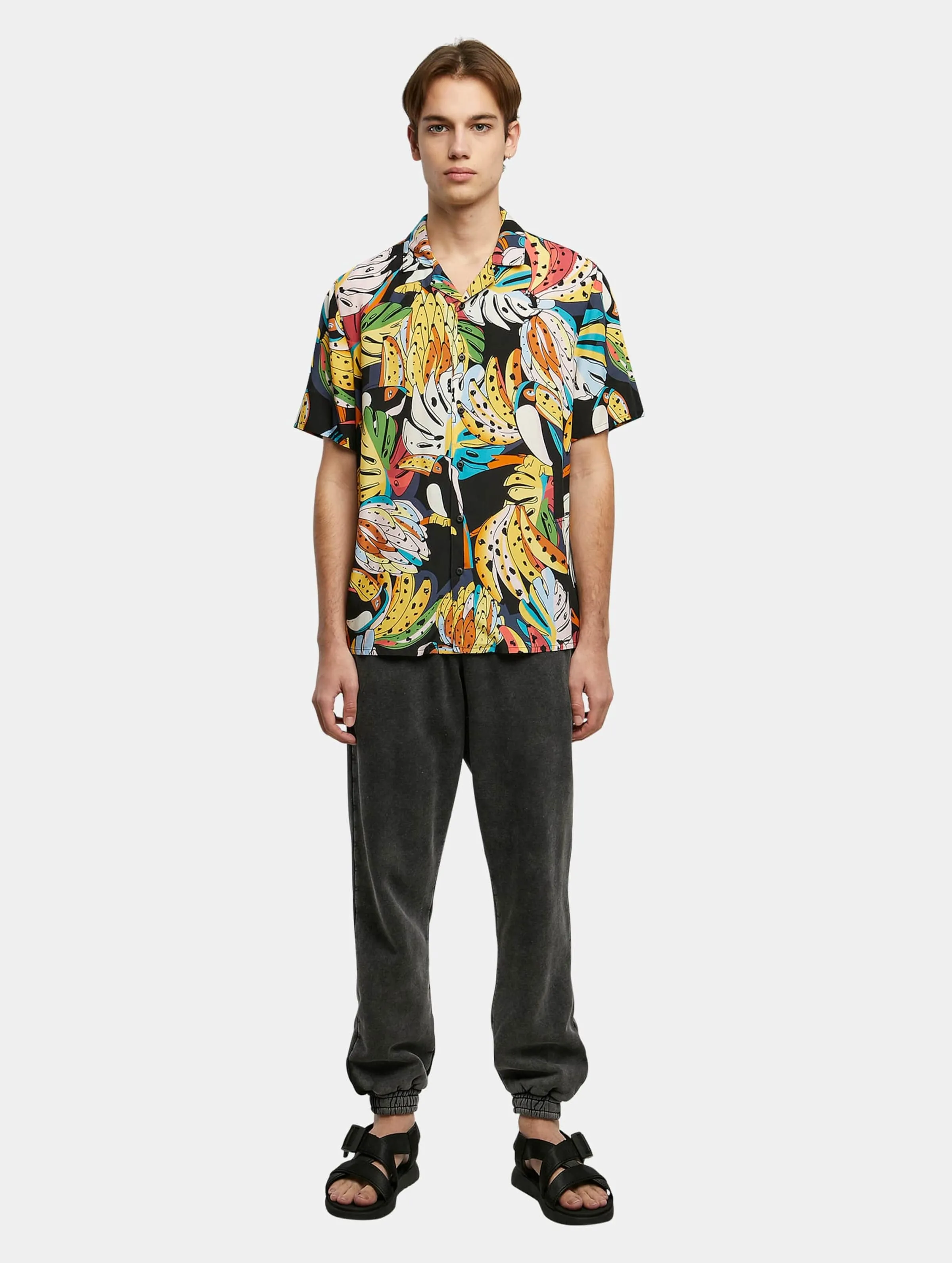 Urban Classics Viscose Aop Resort