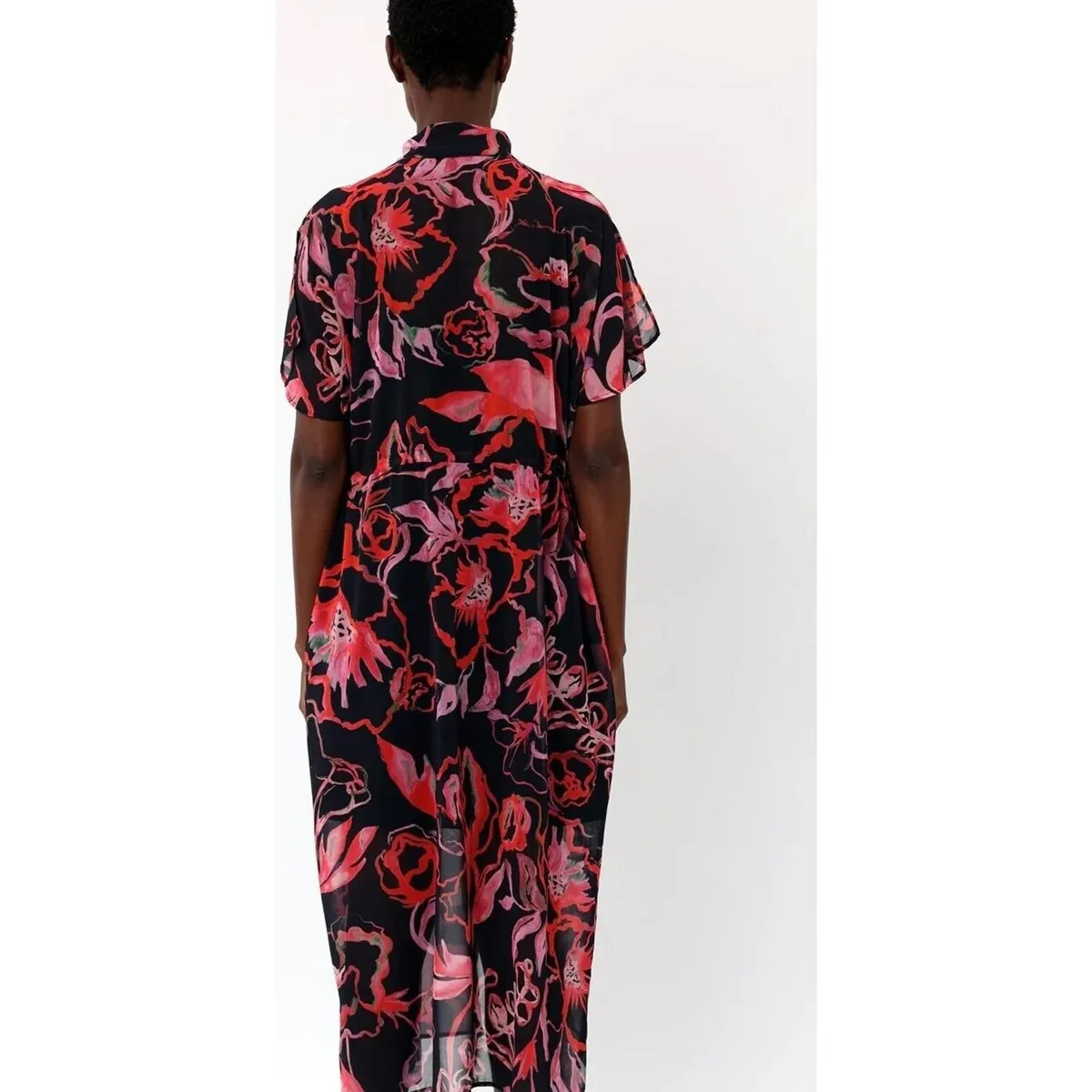 VESTIDO 53PNBH46RISE POPPY RED