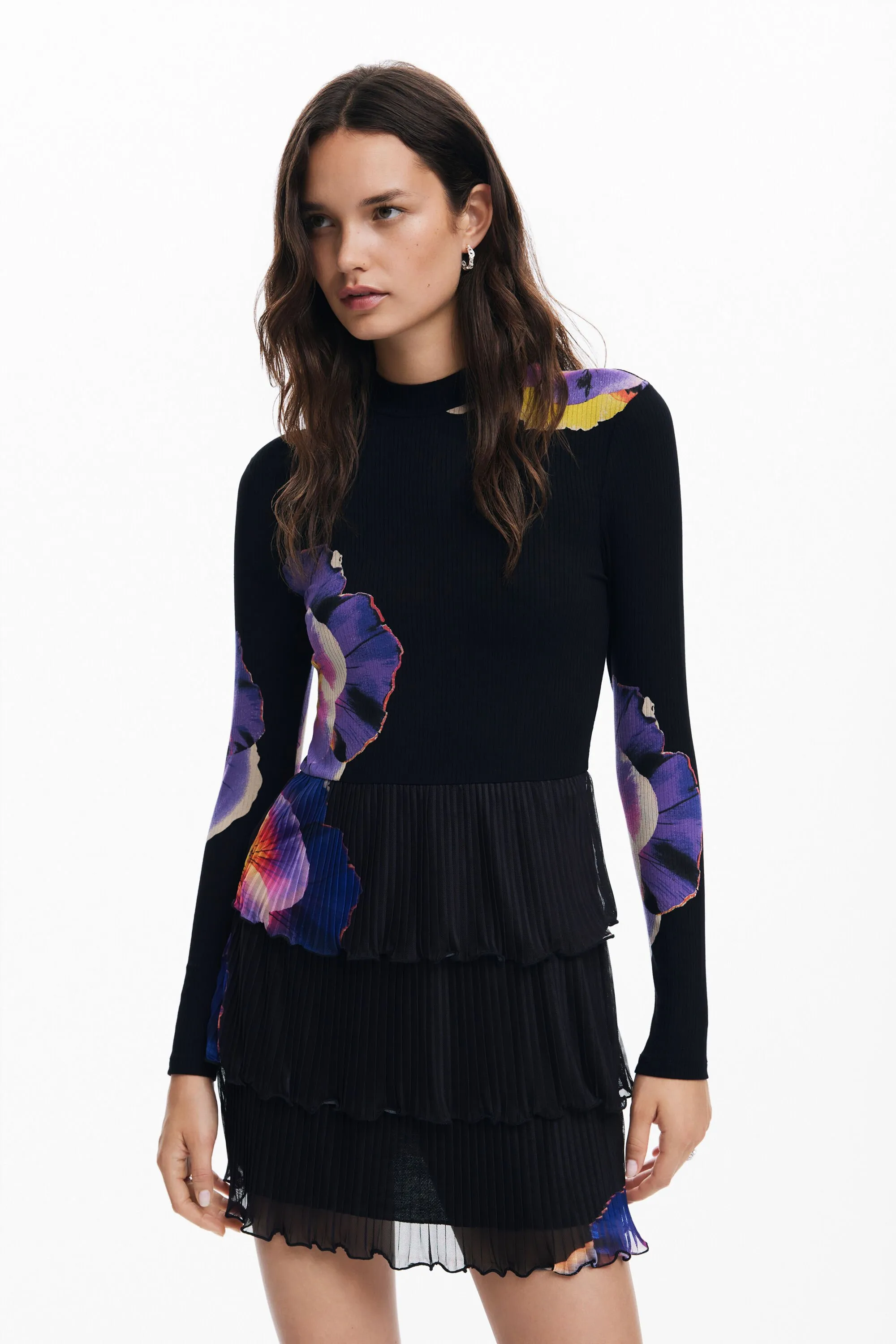 Vestit mini lliris M. Christian Lacroix