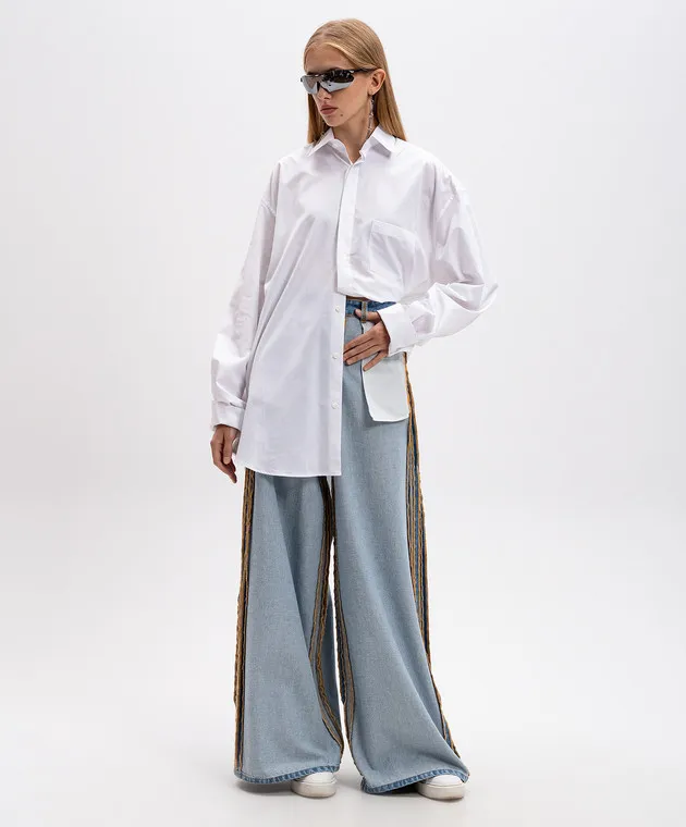 Vetements White shirt with logo