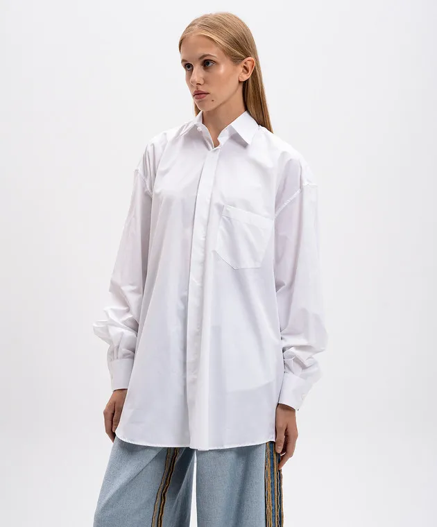 Vetements White shirt with logo