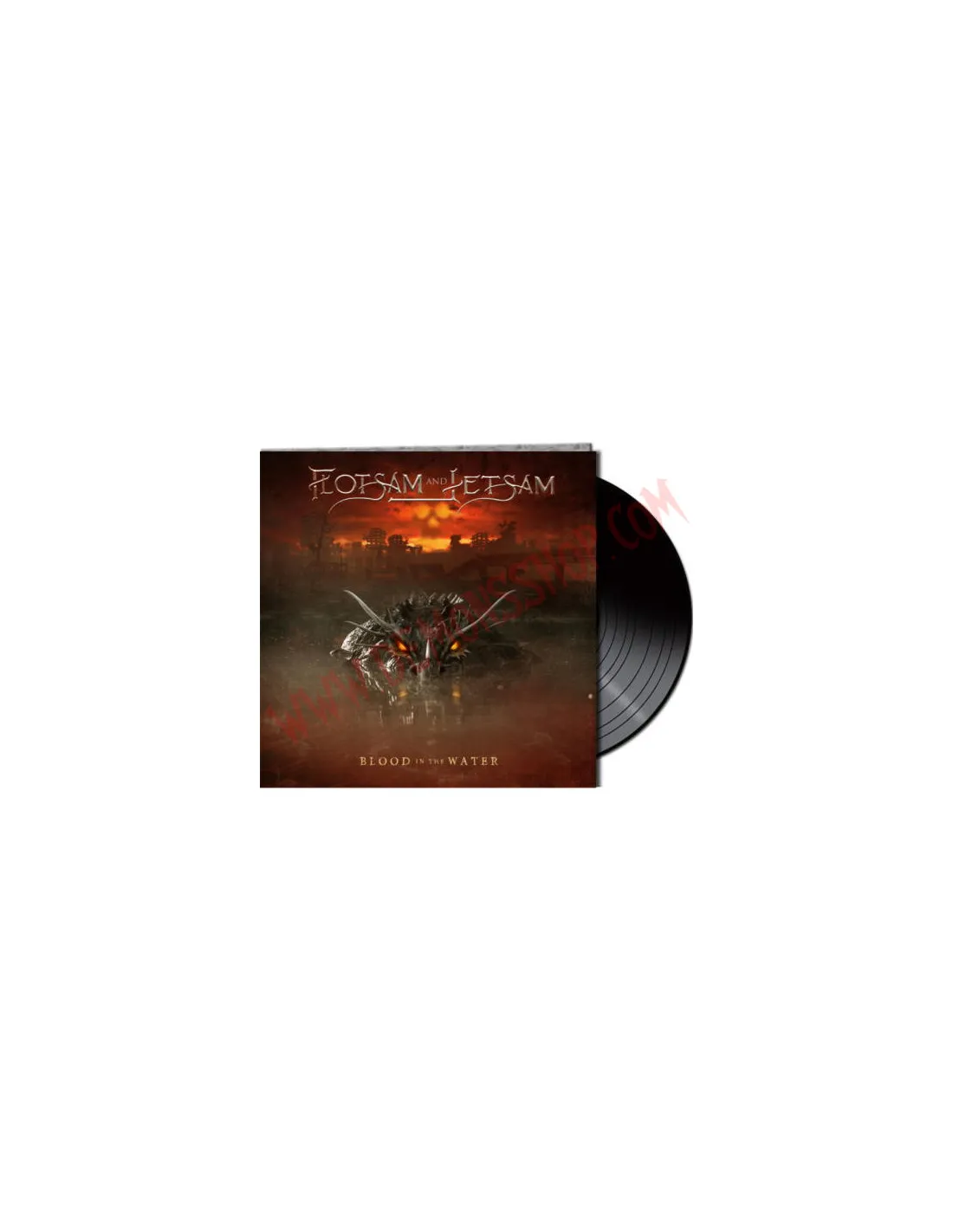 VINILO LP FLOTSAM AND JETSAM  BLOOD IN THE WATER