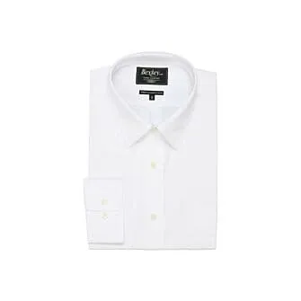 WHITE COTTON SHIRT  CHEST POCKET  ALBERT