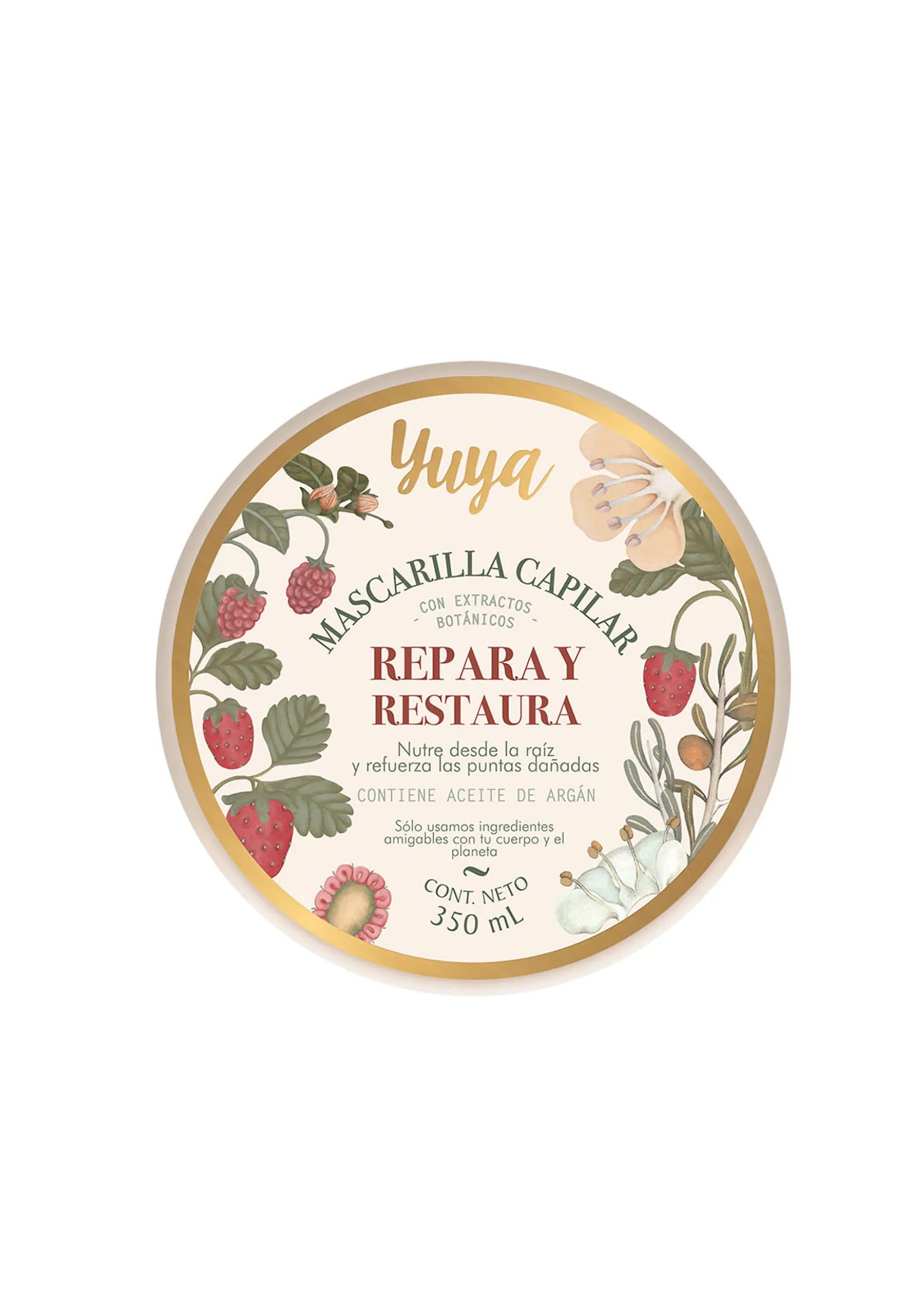 YUYA TRATAMIENTO CAPILAR 3 EN 1 REPARA Y RESTAURA ARGÁN Y PANTENOL   FRUTOS   FRUTOS ROJOS PARA MU