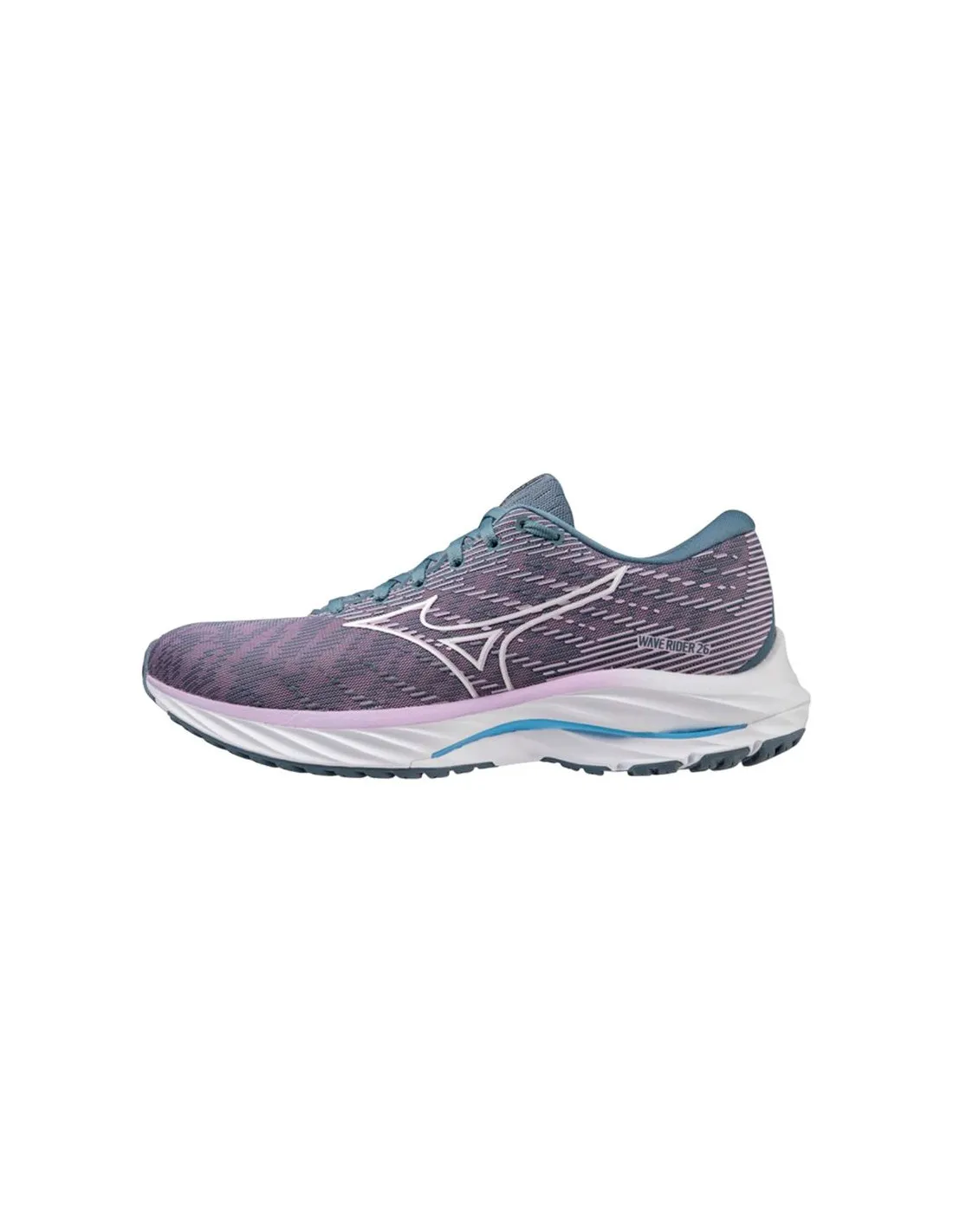 Zapatillas de Running Mizuno Wave Rider 26 Lila Mujer