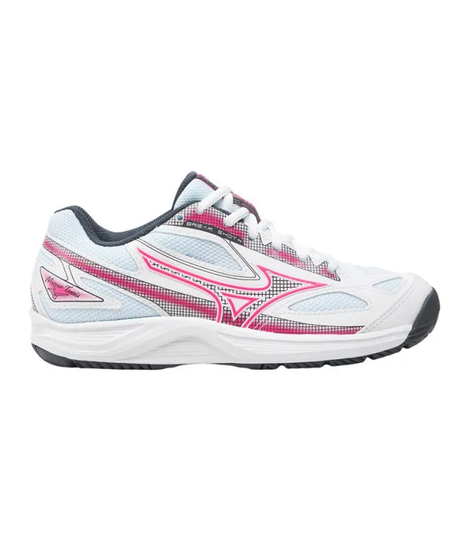 Zapatillas de Tenis Mizuno Break Shot 4 Ac Mujer Blanco