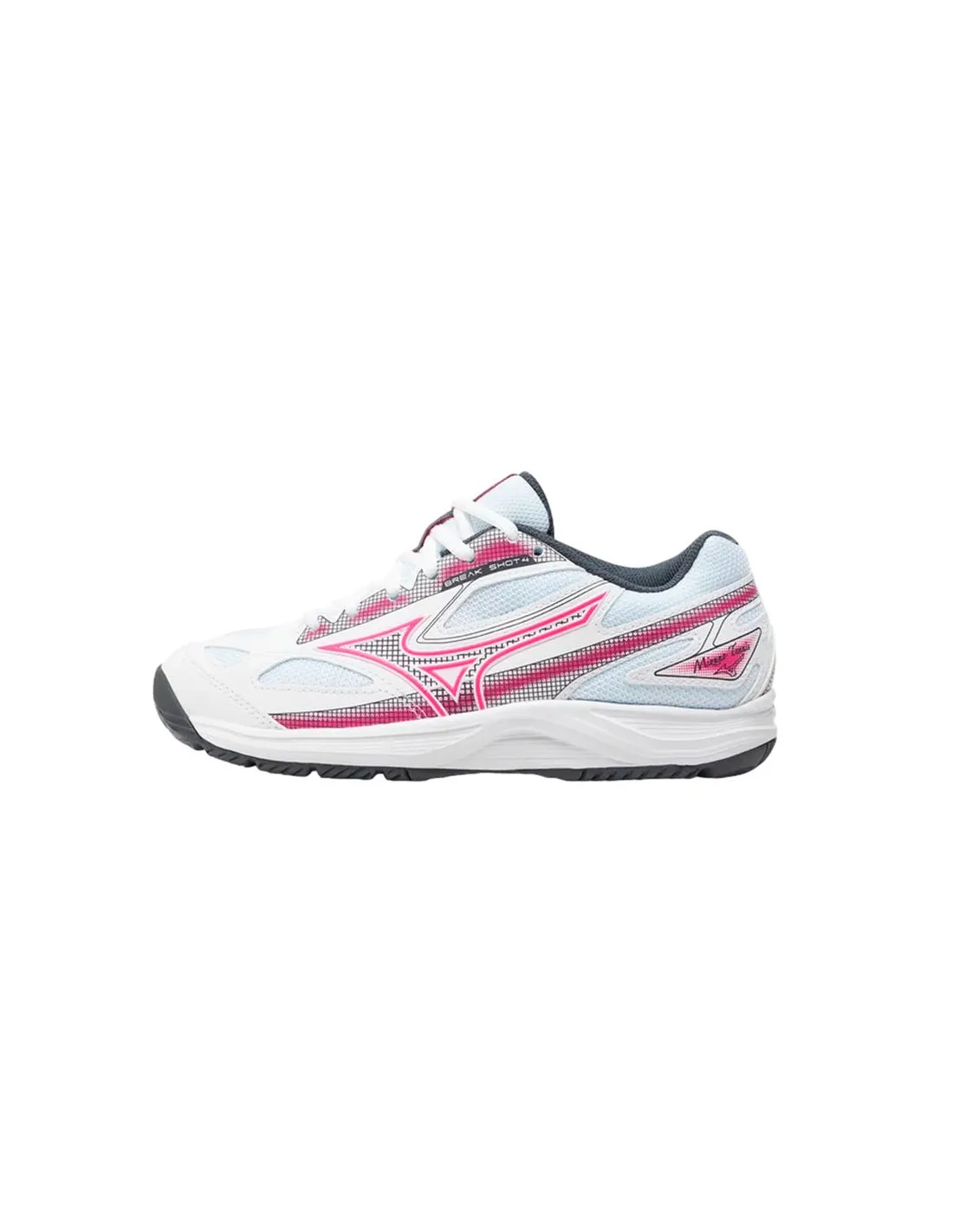 Zapatillas de Tenis Mizuno Break Shot 4 Ac Mujer Blanco