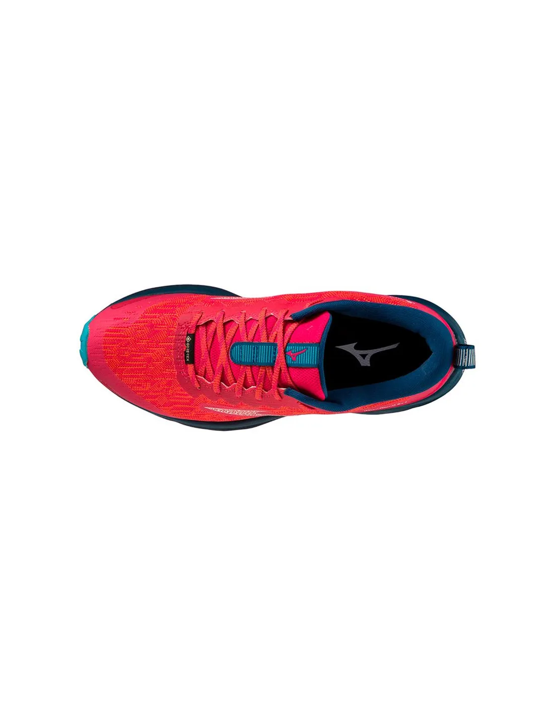 ZAPATILLAS DE TRAIL MIZUNO WAVE RIDER GORETEX ROSA OSCURO MUJER