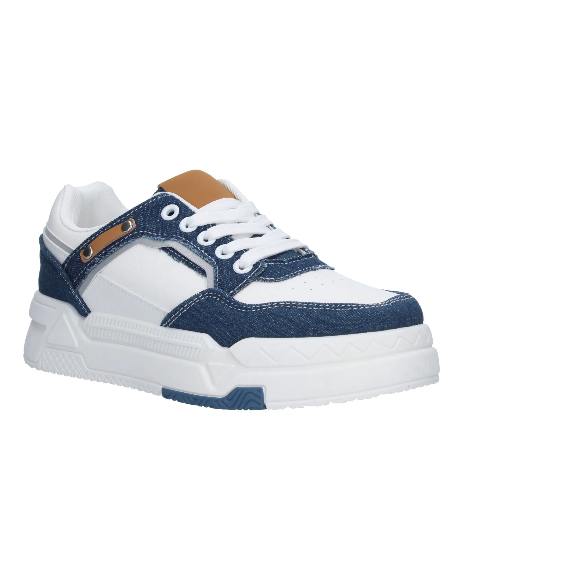 ZAPATILLAS PLANAS CóMODAS DENIM MARINO MUJER EV225