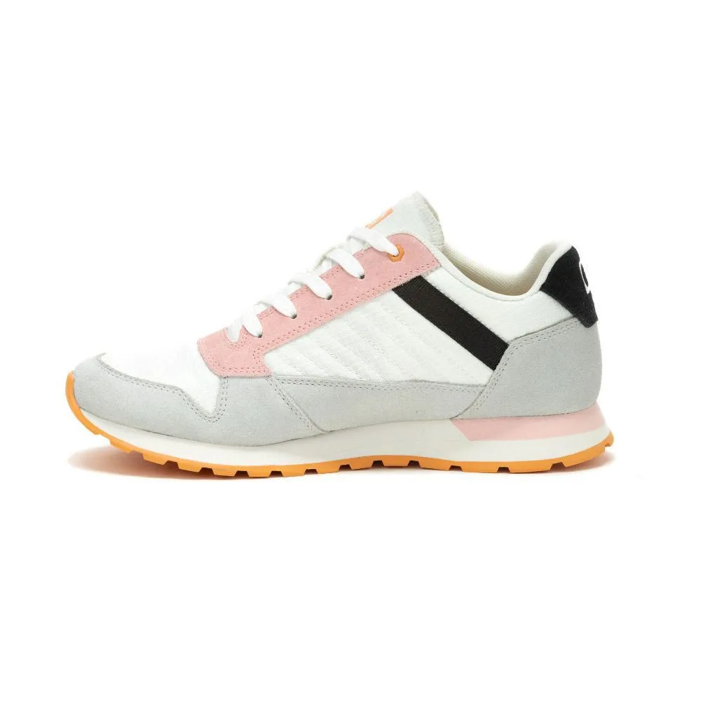 Zapatillas Urbanas Cat Para Mujer Ventura Canvas P111365 Blanco