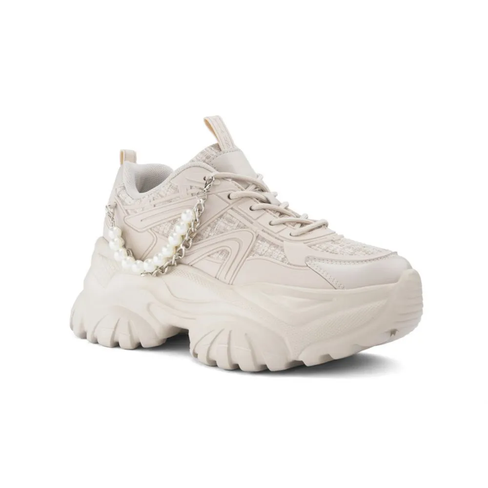 ZAPATILLAS URBANAS PARA MUJER VIA UNO LZ054801 BEIGE